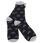 Black Bicycle Socks