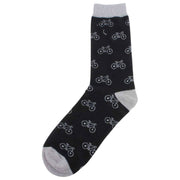 Black Bicycle Socks