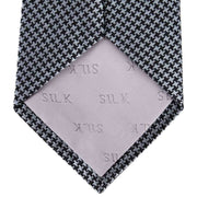 Black Houndstooth Tie