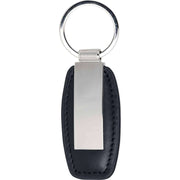 Black Leather Keyring