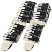 Black Piano Key Braces