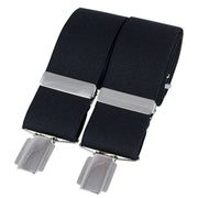 Black Plain 35mm Clip Braces