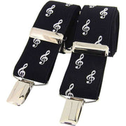 Black Treble Clef Music Braces