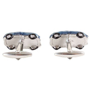 Blue Classic Car Cufflinks