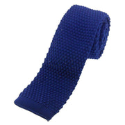 Blue Knitted Tie