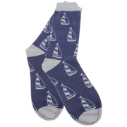 Blue Yacht Socks