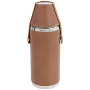 Brown 6oz Hunter Stainless Steel Hip Flask