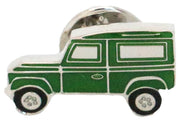Green Land Vehicle Lapel Pin