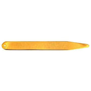 Gold Gold Plated Collar Stiffeners