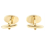 Gold Ruby Starburst Cufflinks and Tie Slide Set