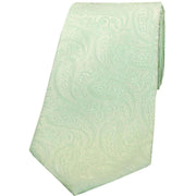 Green Classic Paisley Silk Tie