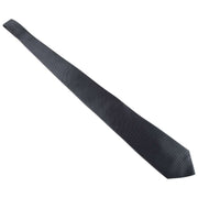 Grey Diagonal Ribbed Tie