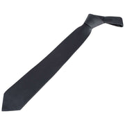 Grey Diagonal Ribbed Tie