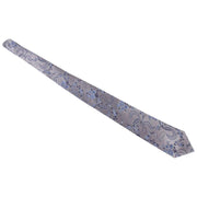 Grey Floral Tie