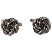 Grey Knot Cufflinks