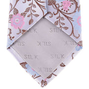 Lilac Floral Tie