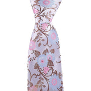 Lilac Floral Tie