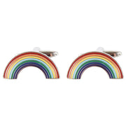 Multi-colour Rainbow Cufflinks