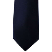 Navy Diagonal Ribbed Tie