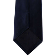 Navy Diagonal Ribbed Tie