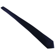 Navy Diagonal Ribbed Tie