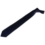 Navy Diagonal Ribbed Tie