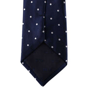 Navy Polka Dot Tie