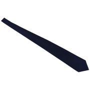 Navy Ribbed Squares Pin Dot Tie