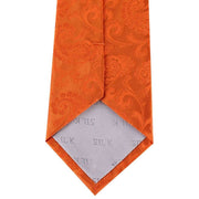 Orange Paisley Tie