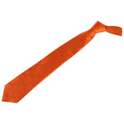 Orange Paisley Tie
