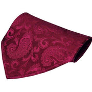 Pink Paisley Silk Handkerchief