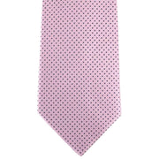 Pink Pin Dot Tie
