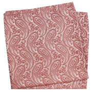 Pink Tonal Paisley Silk Handkerchief