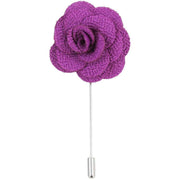 Purple Flower Lapel Pin