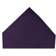 Purple Luxury Satin Silk Handkerchief