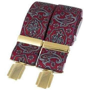 Red Classic Paisley Fashion Brace