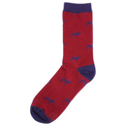 Red Dog Socks