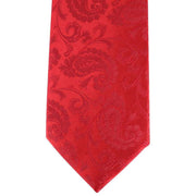 Red Paisley Tie