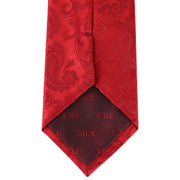 Red Paisley Tie
