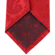 Red Paisley Tie