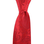Red Paisley Tie