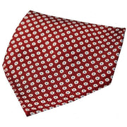 Red Spots Silk Handkerchief