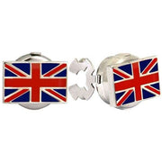 Red Union Jack Button Covers