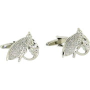 Silver Fishing Flie Cufflinks