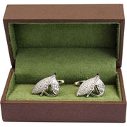 Silver Fishing Flie Cufflinks