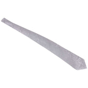 Silver Large Paisley Tie
