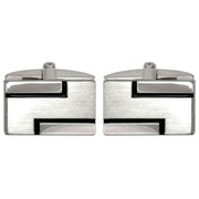 Silver Lined Cufflinks