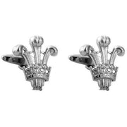 Silver Prince of Wales Cufflinks