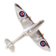 Silver Spitfire Tie Tac