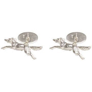 Silver Sterling Silver Fox Cufflinks